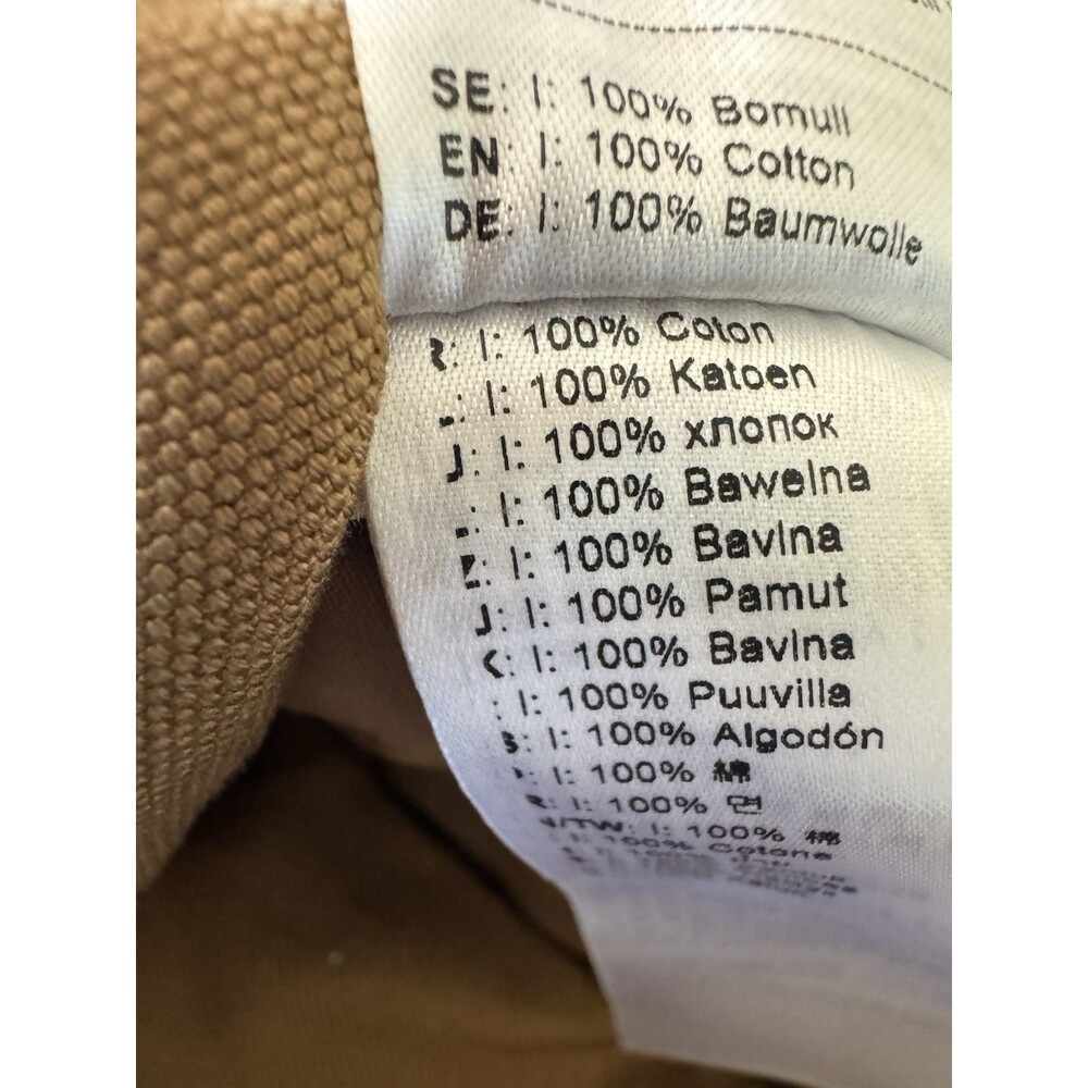New Fjällräven Greenland Canvas Jeans in Buckwheat Brown 29 Gorpcore Trekking - Picture 6 of 7